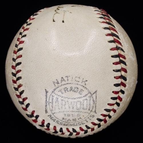 İnanılmaz Babe Ruth Tek İmzalı Beyzbol Büyük Cesur Otomatik PSA / DNA ve JSA LOAs İmzalı Beyzbol Topları