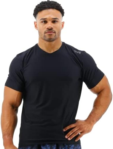TYR erkek Atletik Performans Egzersiz Airtec Kısa Kollu Tişört