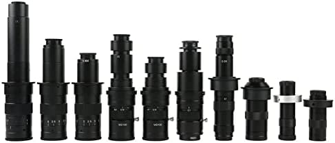Mikroskop Aksesuarları 100X 120X 130X 160X 200X 300X 320X 360X 500X 600X Endüstriyel Ayarlanabilir Zoom CS C Dağı