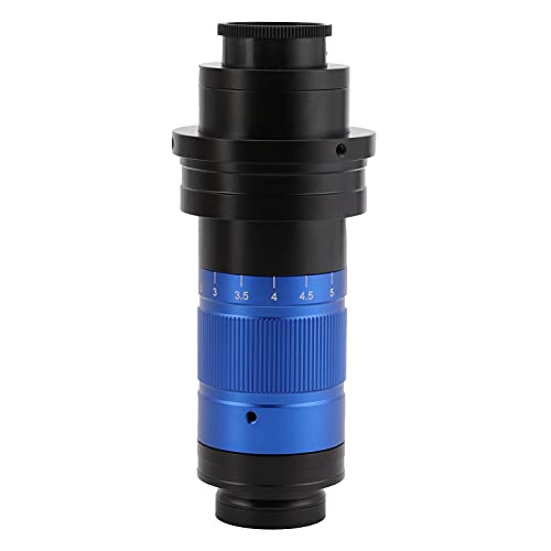Işıklı Zoom Cep Mikroskobu, Cam Lens Adaptörü Uygun Geniş Diyafram Mikroskop için çoğu insan için talimat şemasıyla