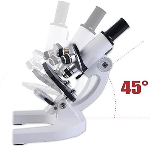 MKXF çocuk Mikroskop, çocuk Öğrenci Mikroskop, Tek Delikli Ev Deneyi (Boyut: 640X ve Numune 5)