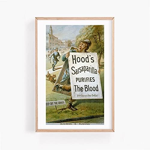 SONSUZ FOTOĞRAFLAR Fotoğraf: Hood'un Sarsparilla'sı Kanı Temizliyor, iş Acele Ediyor', 1888, Polis