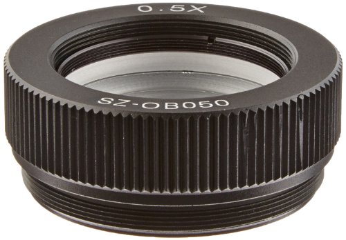 Prolite Mikroskoplar için O. C. Beyaz SZ-OB-050 Yardımcı Objektif Lens, 0.5 x Büyütme