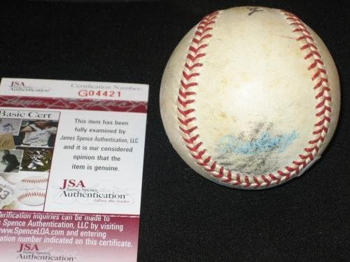 Jack Mcdowell Yankees İmzalı Oal Ball Jsa İmzalı Beyzbol Topları İmzaladı