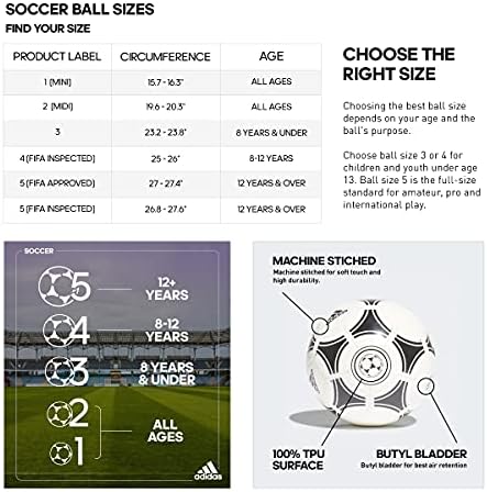 adidas Unisex-Yetişkin MLS Mini Futbol Topu