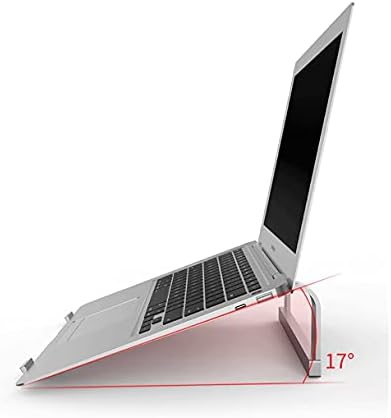 FZZDP Alüminyum Alaşım Katlanır Dizüstü laptop standı 11-17 inç Kaymaz Soğutma Braketi Dizüstü Standı (Renk: E)