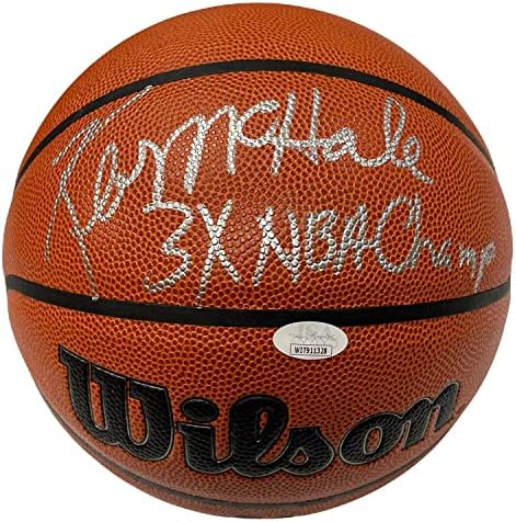 Kevin McHale İmzalı Basketbol “3x NBA Şampiyonu Yazılı - İmzalı Basketbol Topları