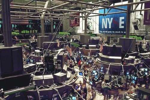 Tarihselfindings Fotoğraf: New York Borsası, NYSE, Ticaret Katı, Wall Street, New York, NY, Highsmith
