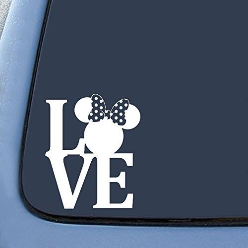 Fare Yay Aşk Sticker Çıkartma Dizüstü Araba Dizüstü 4 x 5 (Beyaz)