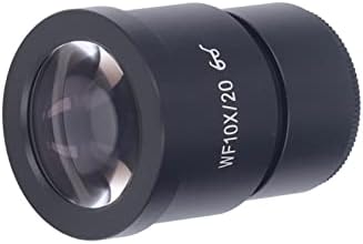 FTVOGUE Mikroskop Lens 10x20mm Alan 30mm Arayüzü Yüksek Göz Noktası Geniş Açı Mercek Laboratuvar Stereo, mikroskop