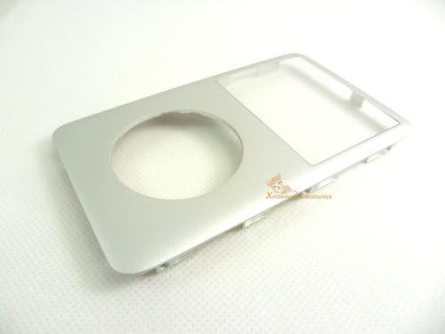 Gümüş Renk Ön Faceplate Fasya Konut Case Kapak ile Ekran Lens Onarım Değiştirme için iPod 6th Gen Klasik 80 gb 120