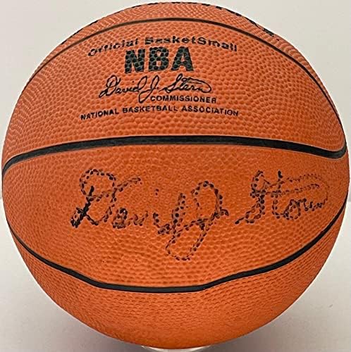 David Stern İmzalı Spalding Orta Mini Basketbol (JSA) - İmzalı Basketbol Topları