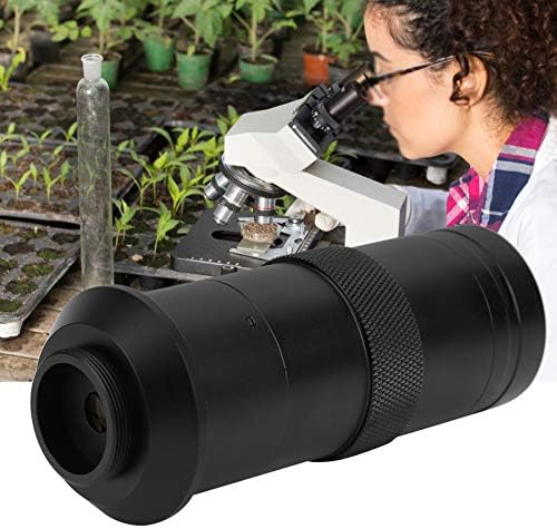 C Mount Lens, Endüstriyel Mikroskop Kamera Lensi, ccd kamera Büyüteç Lens, Endüstriyel Mikroskop için, 8-100X Ayarlanabilir