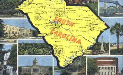 Charleston, Güney Carolina Kartpostalı