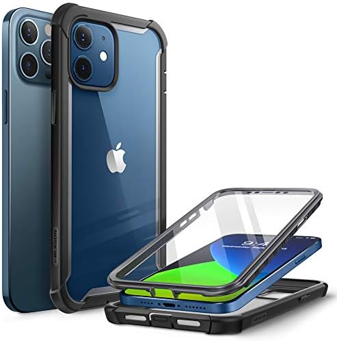 ı - Blason Ares iPhone için kılıf 12, iPhone 12 Pro 6.1 İnç (2020 Sürümü), çift Katmanlı Sağlam Şeffaf Tampon Durumda
