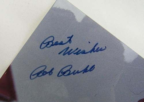 Bob Buhl İmzalı Otomatik İmza 8x10 Fotoğraf I-İmzalı MLB Fotoğrafları