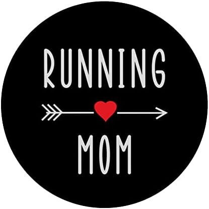 Koşu Anne Komik Bayan Koşu Koşu Koşucu Anne Hediye PopSockets Değiştirilebilir PopGrip