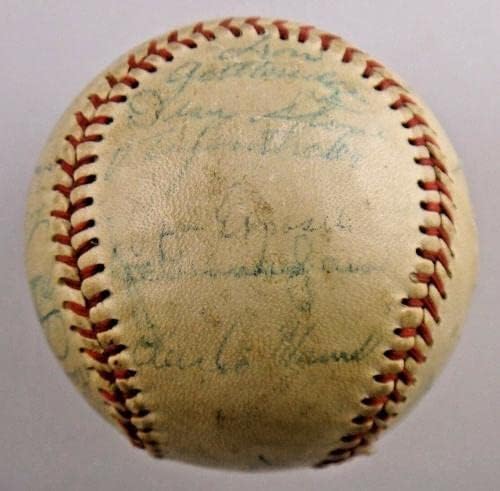 1962 White Sox Takımı Beyzbol Fox Lopez Wynn'i İmzaladı 27 İmza Tam JSA Mektubu İmzalı Beyzbol Topları