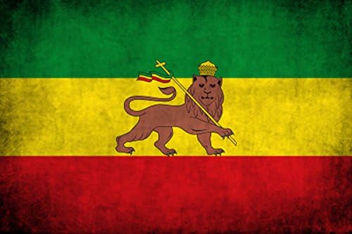 AV Etiyopya Bayrağı Vintage Sallayarak Etiket, Yahuda Aslan Çıkartması Vinil Arabalar, Kamyonlar, Dizüstü Bilgisayarlar