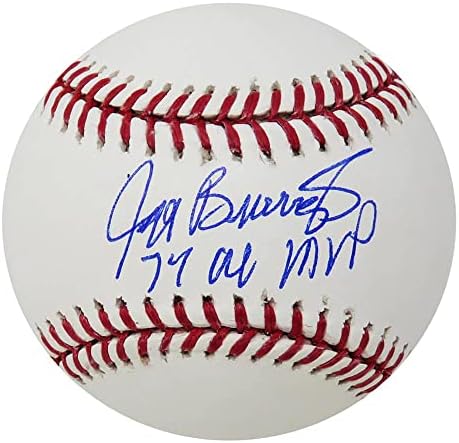 Jeff Burroughs, Rawlings Resmi MLB Beyzbolunu 74 AL MVP ile İmzaladı - İmzalı Beyzbol Topları