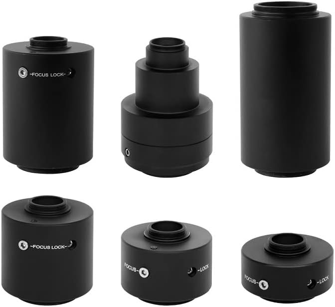 Mikroskop Aksesuarları Mikroskop C Montaj Adaptörü 0.35 x 0.5 X 0.63 x 0.8 X 1x 1.2 X 1.5 X 2.25 x Kamera Adaptörü