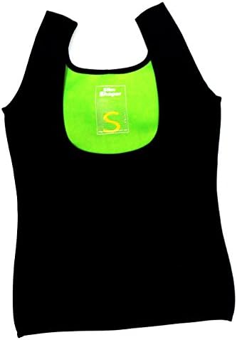 şekillendirici gömlek kadın cami neopren spor salonu sıcak redu siyah / Yeşil