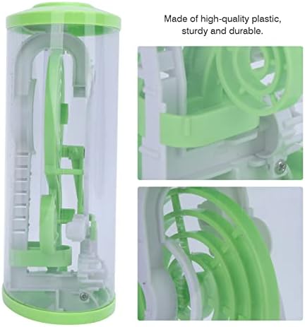 CUTULAMO Labirent Top, Plastik Labirent Top Labirent Küre Oyuncak Aile Etkileşimi için(Yeşil)