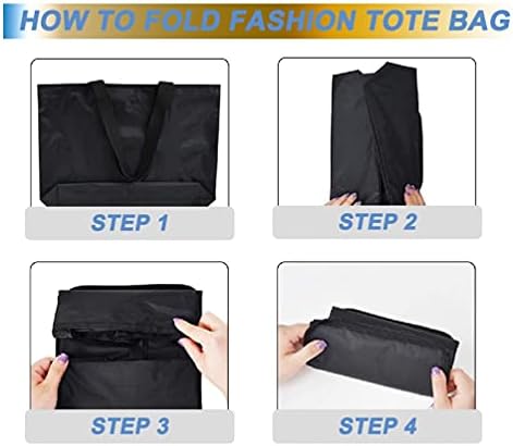 Yeniden Bakkal Torbaları, XLarge Alışveriş Çantaları ile 2 Cep Katlanabilir Yıkanabilir Kullanımlık, Moda Uzun Kolları