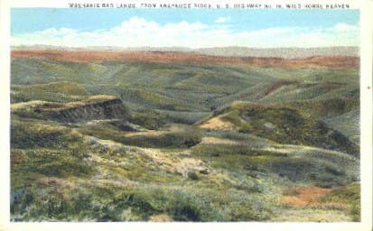 Araphahoe Sırtı, Wyoming Kartpostalı
