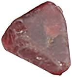 Burma'dan doğal Kaba Kırmızı Ham Spinel 2.65 CT Şifa Kristali