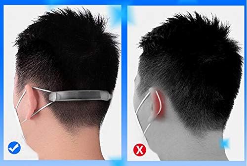CHENGYIDA 300 Adet Uzatma Kancası Ayarlanabilir Kaymaz Kulak Sapları Yaratıcı Plastik Uzatma Kancası