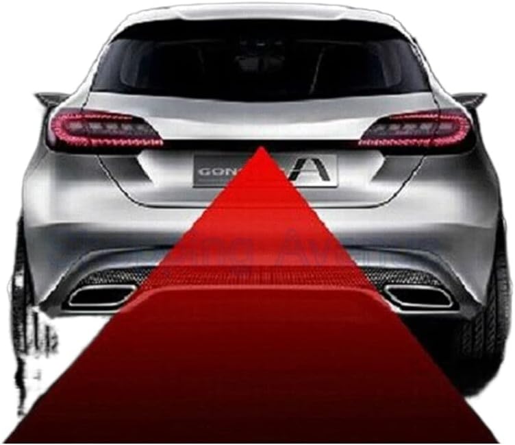 Madi Kay Tasarımlar Araba lazer sis farları arka anti-çarpışma sürüş güvenliği sinyal kırmızı uyarı ışıkları fren