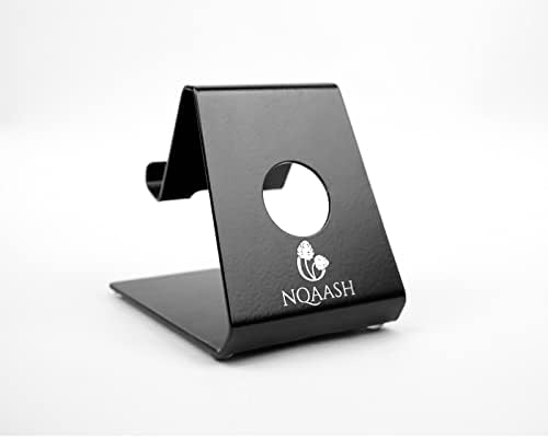 NQAASH Cep telefon standı Masası Montaj Telefon Dock Cradle Tutucu Ofis Masası için 1.6 mm Hafif Çelik Mat Siyah