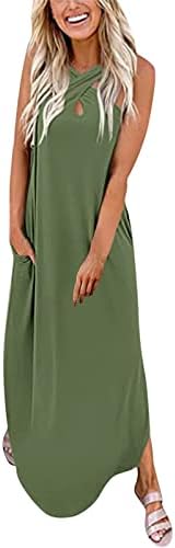 FQZWONG Yaz Elbiseler Kadınlar için 2023 Rahat Moda Parti Kulübü Uzun Güneş Elbiseler Moda Maxi Seksi Plaj Tatil Beldesi