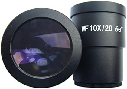 Mikroskop Aksesuarları Çift WF10X / 20 Oküler (30mm) Mikroskop Laboratuar Sarf Malzemeleri