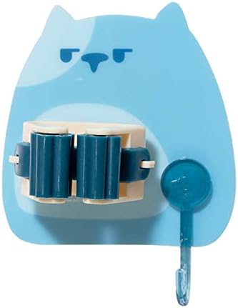 Sevimli Paspas Tutucu Güçlü Paspas Tutucu Duvara Monte Kanca Dikişsiz Sticker Ev Mutfak Banyo Kanca Sevimli askılı