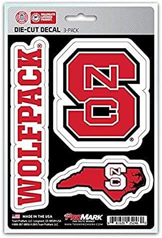 FANMATS NCAA Kuzey Carolina Eyaleti Wolfpack Takım Çıkartması
