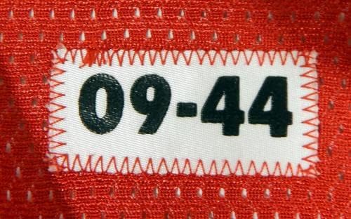 2009 San Francisco 49ers Brian Jennings 86 Oyunu Yayınlandı Kırmızı Forma 44 DP30864 - İmzasız NFL Oyunu Kullanılmış